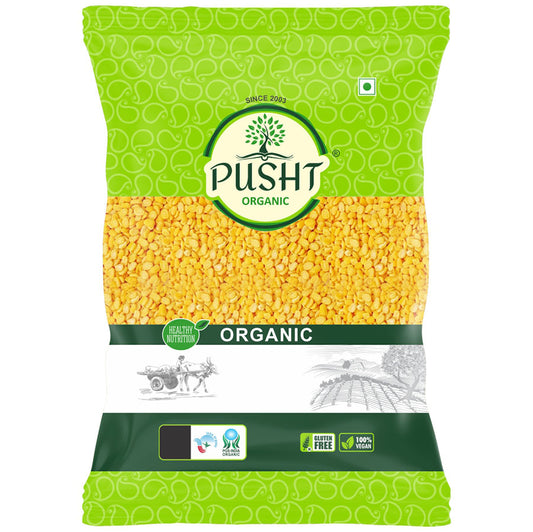 Pusht Organic Moong Dhuli