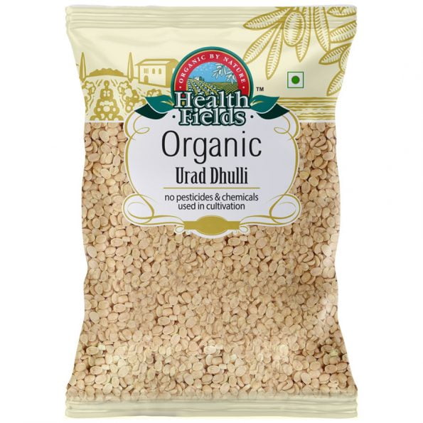 Health Fields Organic Urad Dhuli Dal