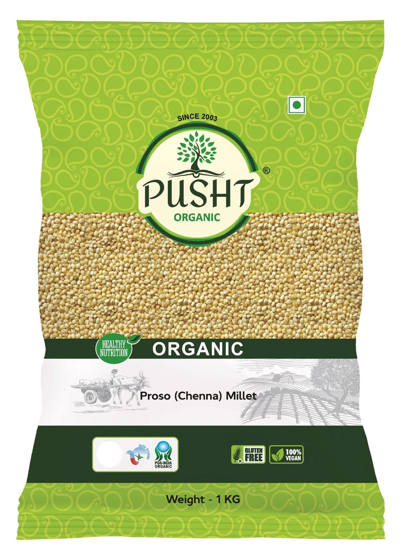 Pusht Organic Proso (chenna) Millet