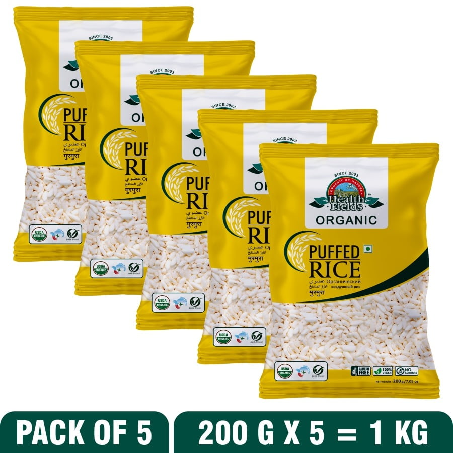 organic puffed rice