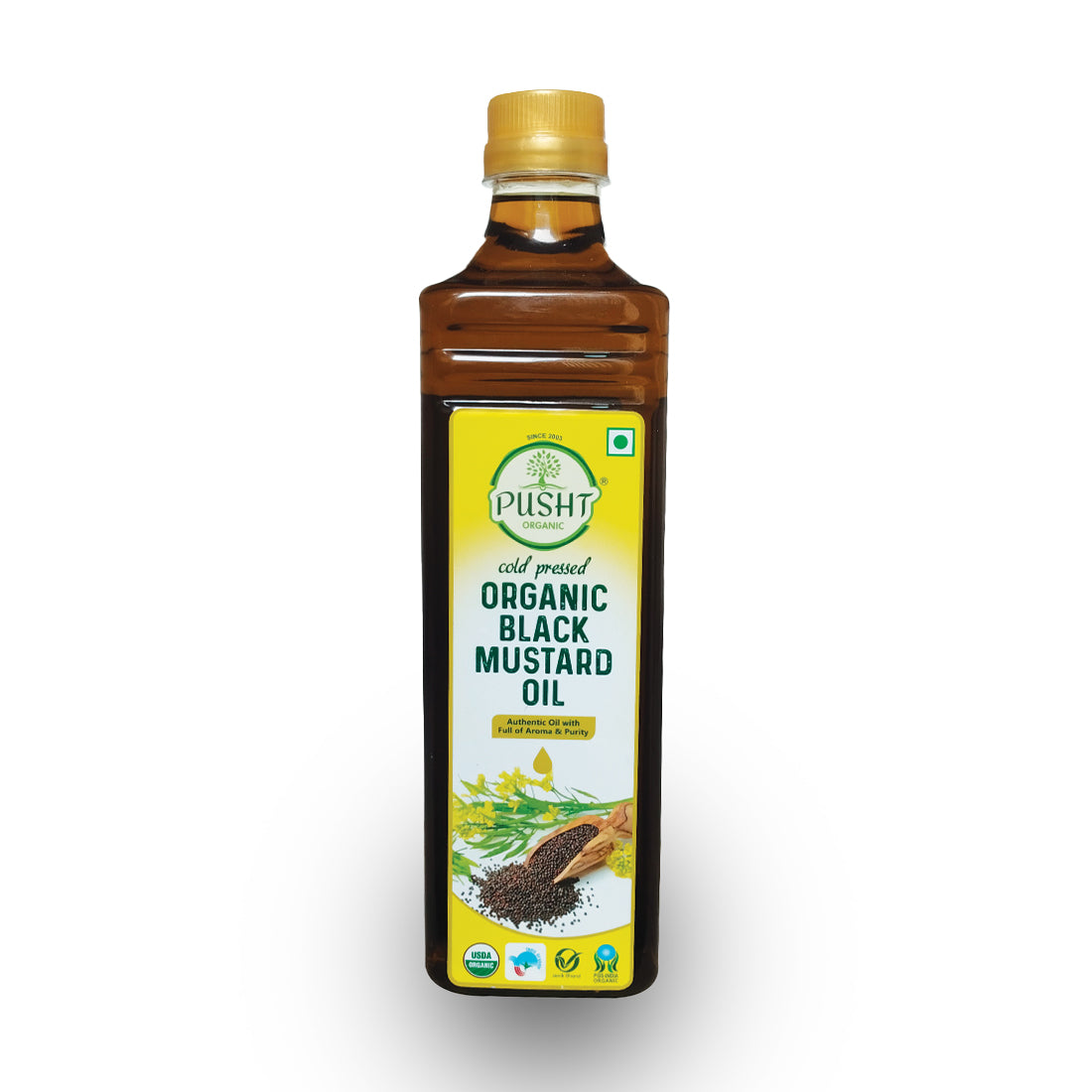 organic black mustard oil