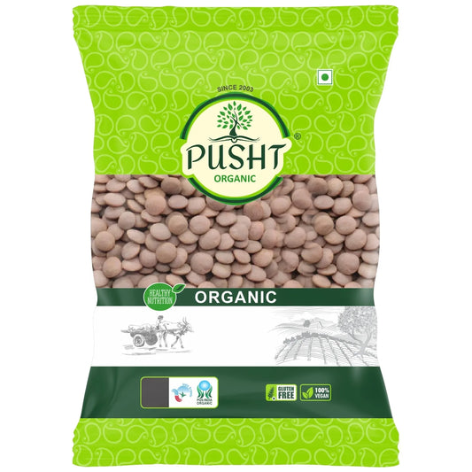 Pusht Organic Masoor Whole Dal