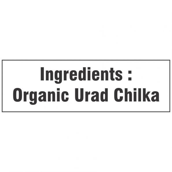 urad chilka ingredients